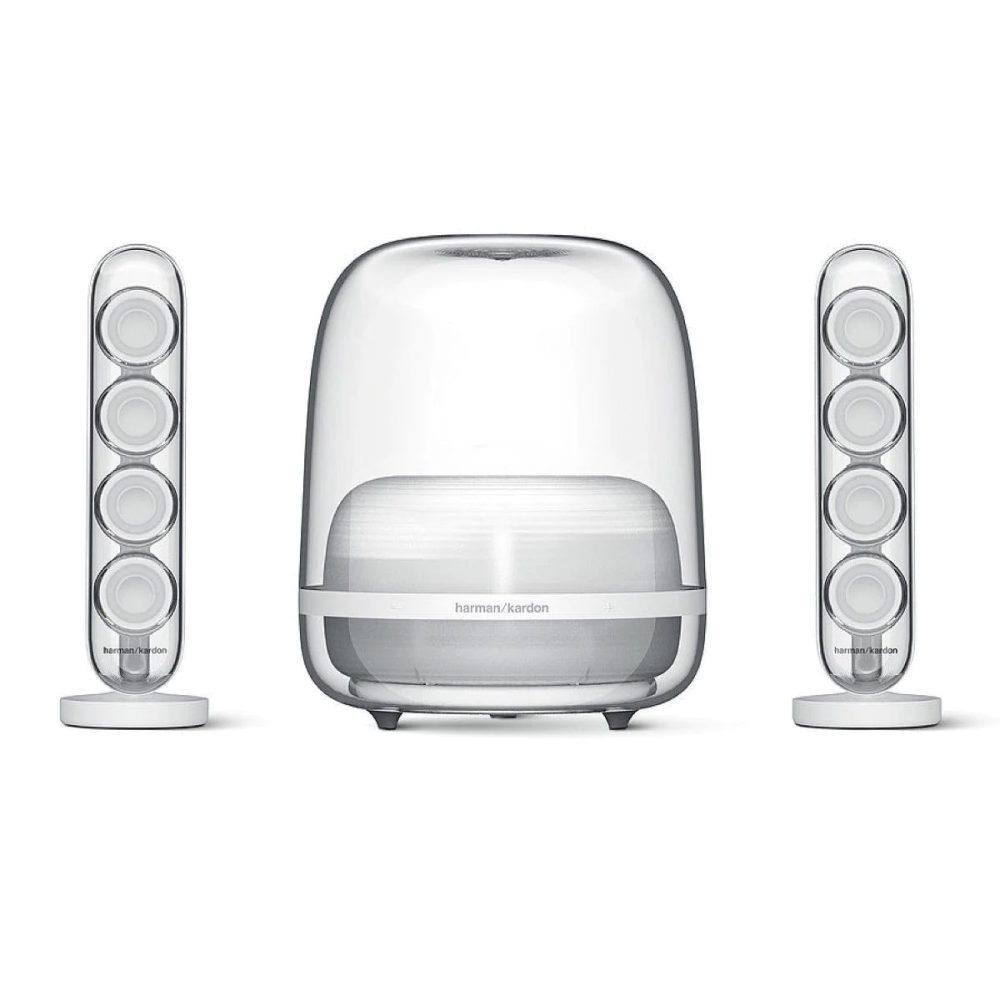 Altavoces Harman Kardon Soundsticks 4 blancos - Imagen 3