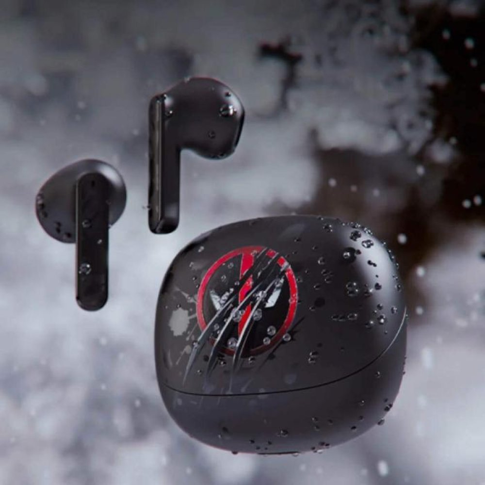 Klip Xtreme - KTE-007MD - True wireless earphones - Para Phone / Para Portable electronics / Para Tablet - Wireless - Marvel Deadpool - Imagen 2