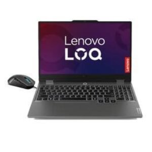[Empaque Dañado] Lenovo LOQ 15ARP9 - Notebook - 15.6" - 1920 x 1080 - AMD Ryzen 5 7235HS / 4.2 GHz - DDR5 SDRAM - 16 GB - 512 GB SSD - NVIDIA GeForce RTX 3050 - Microsoft Windows 11 Home - Luna Grey - 1-year warranty + Mouse