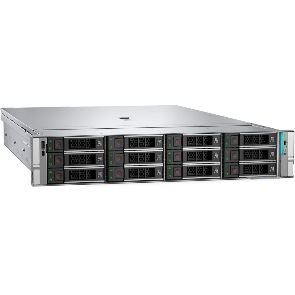 Dell - Server - Rack-mountable - Intel Xeon 6521P - 480 GB Hard Drive Capacity - R570 R570271_6521P432 - Imagen 3