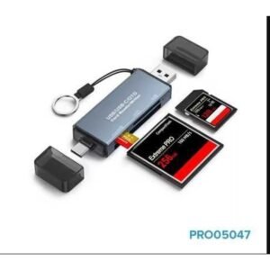 Lector de Trajetas 6 en Uno USB y tipo C
