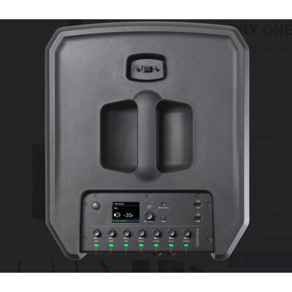 JBL PRX ONE Columna de Sonido Portátil con Batería y Bluetooth - Imagen 6