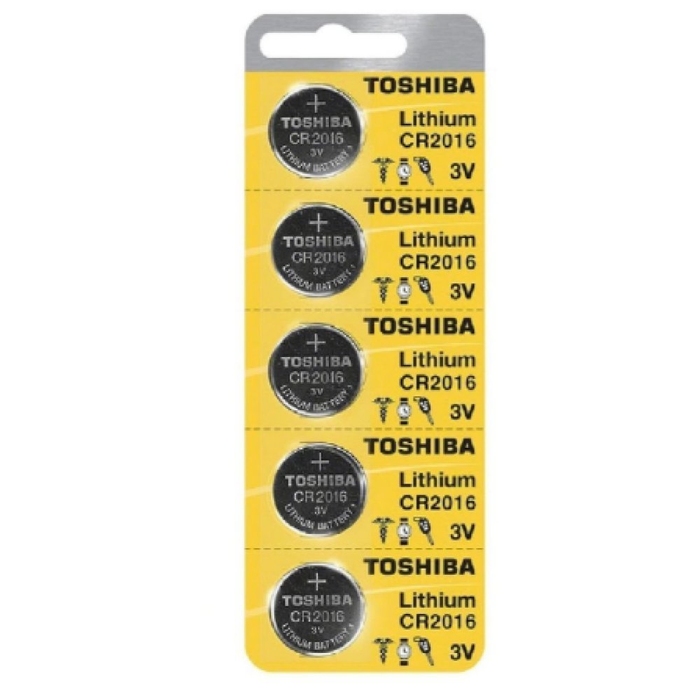 Baterías de litio Toshiba CR2016, 3V - Imagen 2