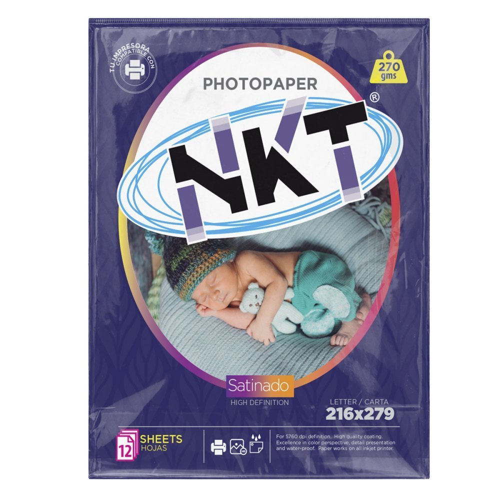 Photopaper NKT SATINADO 25 Hojas - Imagen 2