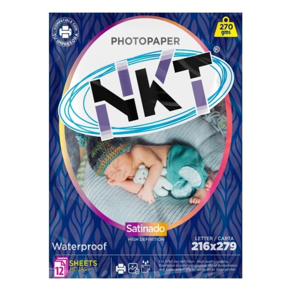 Photopaper NKT SATINADO 25 Hojas - Imagen 4