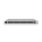 [Empaque Dañado] Ubiquiti UniFi Switch USW-PRO-48-POE - Conmutador - Gestionado - 48 x 10/100/1000 (40 PoE+, 8 PoE++) + 4 x 10Gb Ethernet SFP+ - montaje en rack - PoE++ (600 W) - CA 120/230 V / DC 11,5/52 V